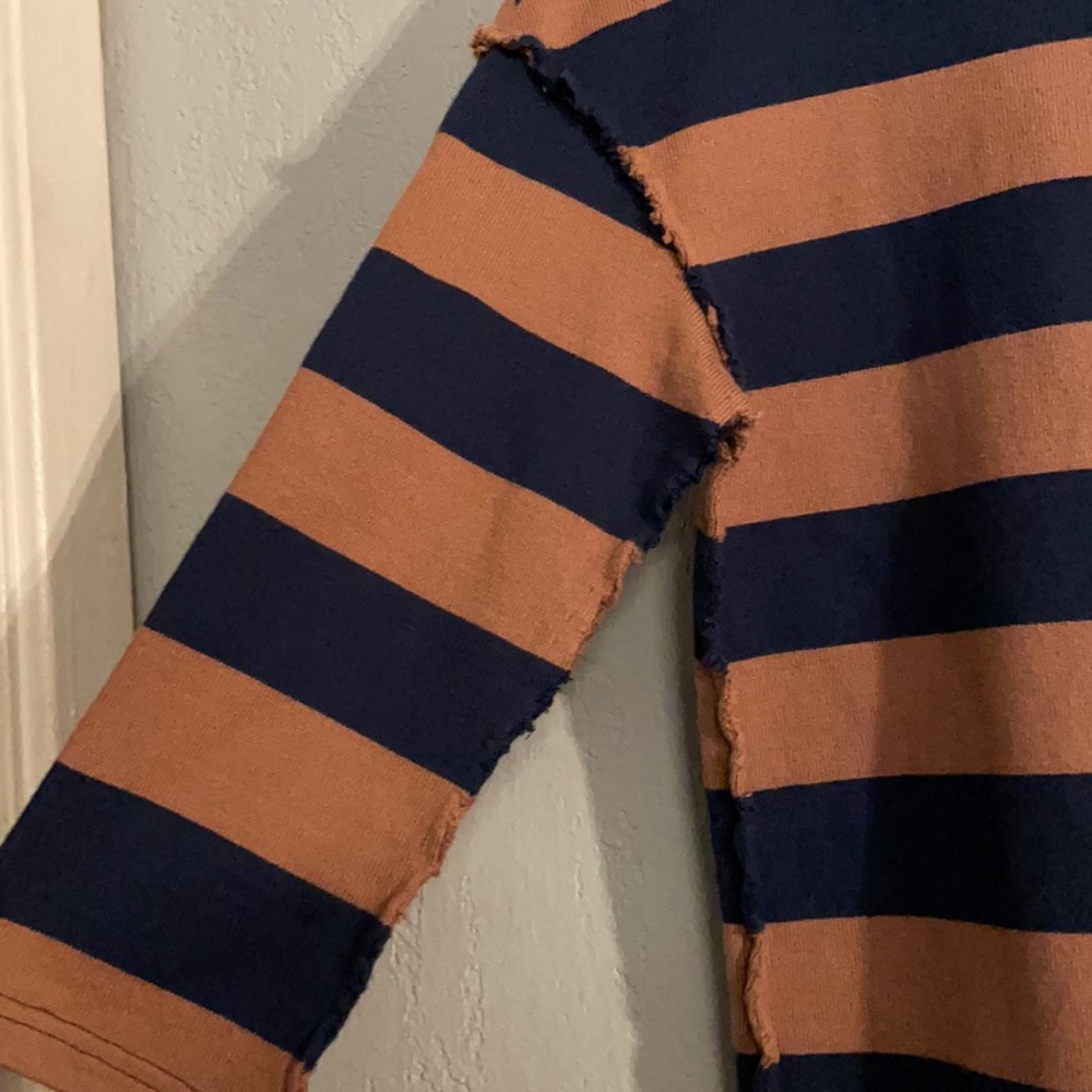 Madewell Striped Luxe Long Sleeve Tee - Picture 7 of 10